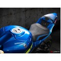LUIMOTO (Sport) Passenger Seat Covers for the SUZUKI GSX-R1000 (2017+)